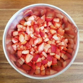 Rezept Erdbeercreme für Torten, Desserts, Eis, Fluff lowcarb glutenfrei