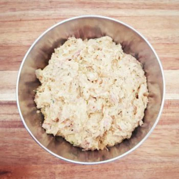 Rezept Schinken Brandteigkrapferl mit Frischkäsefülle lowcarb glutenfrei