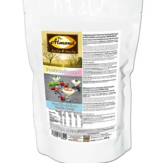 Proteindessert VANILLE-SAHNE Dessertcreme low carb glutenfrei ohne Zuckerzusatz