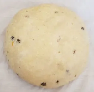 Rezept Osterbrot lowcarb glutenfrei keto mit Rumrosinen