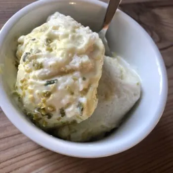 Rezept Frischkäse-Buttermilch-Eis low carb zuckerfrei