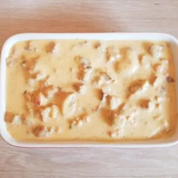 Rezept Brotwürfelauflauf lowcarb glutenfrei keto