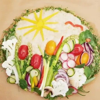 Rezept Gemüse Foccacia zum Grillen lowcarb glutenfrei keto