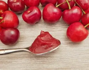 Rezept Kirschcreme für Torten, Desserts, Eis, Fluff lowcarb glutenfrei