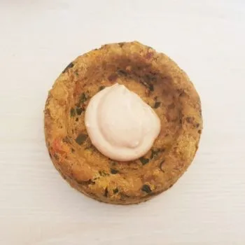 Rezept Brotküchlein gefüllt mit Joghurthähnchen lowcarb glutenfrei