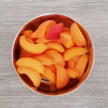 Rezept Marillen Aprikosen Kollagenpudding lowcarb glutenfrei