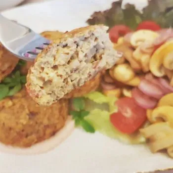 Rezept Champignon Specklaibchen lowcarb glutenfrei