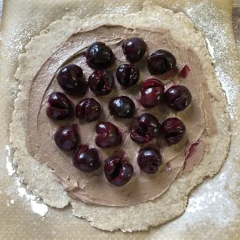 Rezept Galette mit Früchten und Kollagen lowcarb glutenfrei