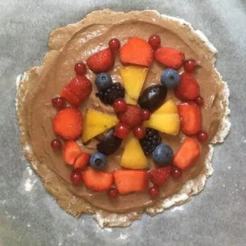 Rezept Galette mit Früchten und Kollagen lowcarb glutenfrei