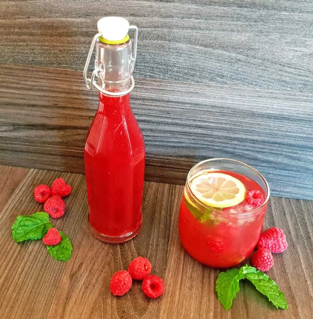 Rezept Himbeer Karamell Sirup lowcarb