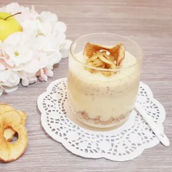 Rezept Proteindessert “Apfelstrudel” lowcarb glutenfrei