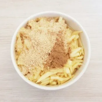 Rezept Proteindessert “Apfelstrudel” lowcarb glutenfrei