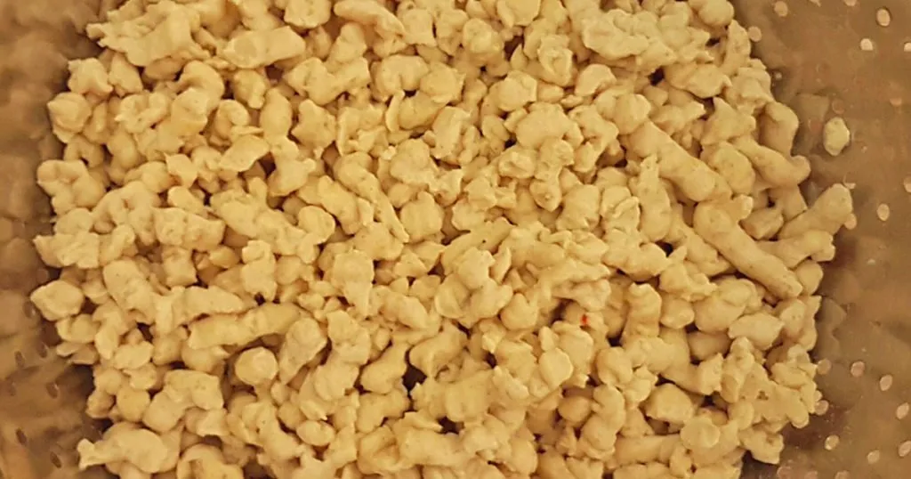 Grundrezept Eierspätzle lowcarb glutenfrei keto