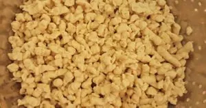 Grundrezept Eierspätzle lowcarb glutenfrei keto