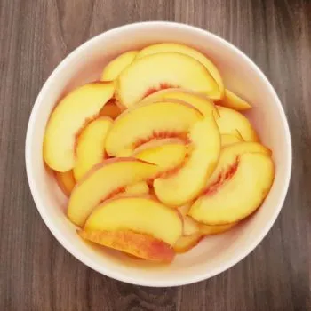 Rezept Pfirsich Melba No bake Cake lowcarb glutenfrei