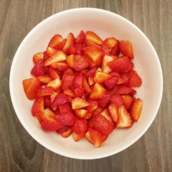 Rezept Erdbeer Proteindessert lowcarb glutenfrei