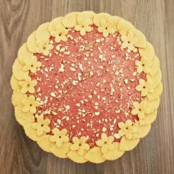 Rezept Zwetschgen-Pflaumen - Nuss Sahnequarkkuchen lowcarb glutenfrei