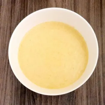 Rezept Ricotta Kollagen Schmarrn mit karamellisierten Zwetschgen lowcarb glutenfrei
