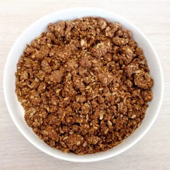 Rezept Müsli Nuss Schokoriegel keto lowcarb glutenfrei