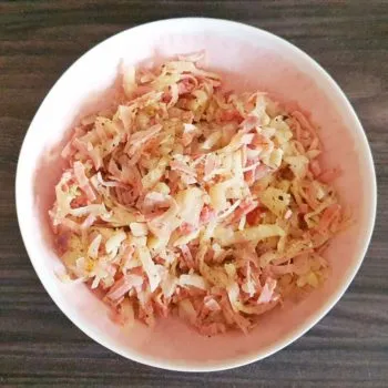 Rezept Kohlrabi Schinkenkäsekuchen lowcarb