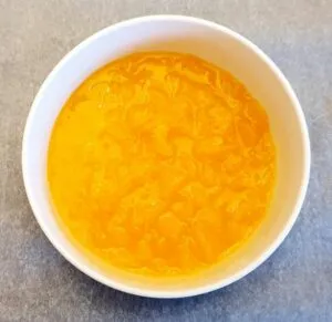 Gefüllte Mandarinen lowcarb