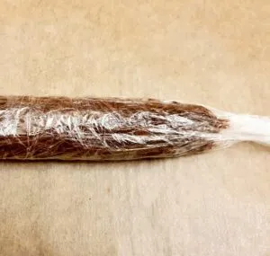 Rezept Dr. Almond Schokoladensalami lowcarb keto glutenfrei