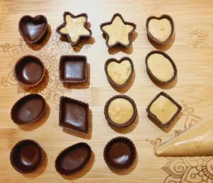 Rezept Erdnuss Schokoladenpralinen lowcarb glutenfrei keto