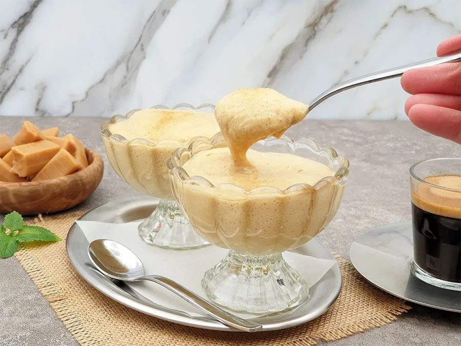 302-03_Proteindessert-Karamell-Sahne_lowcarb_keto_dessertcreme_paradiescreme_ohne_zucker