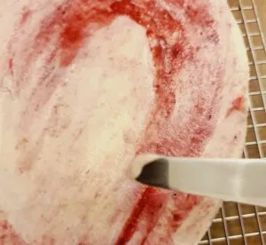 Rezept Vanille Beeren Herztorte lowcarb glutenfrei keto