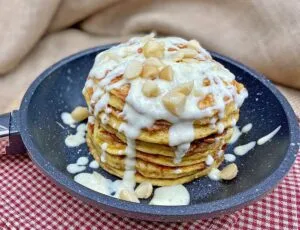 Rezept Zimtschnecken Pancakes lowcarb keto glutenfrei