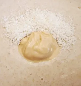 Rezept Kollagen Kokos Frühstücksbrei Bowl lowcarb glutenfrei