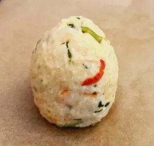 Rezept Eier im Quark Gemüseteig lowcarb glutenfrei keto