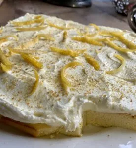 Rezept Schnelle Zitronenschnitte lowcarb glutenfrei keto