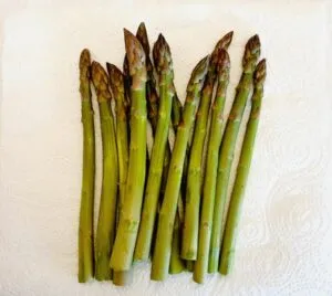 Rezept Spargel Speck Flammkuchen lowcarb keto glutenfrei