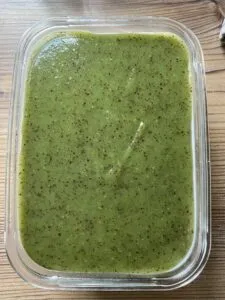 Rezept Kiwi-Weißwein-Joghurt-Kuchenbowl lowcarb glutenfrei