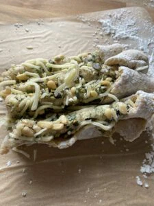 Rezept Zupfbrot mit Kräuterbutter lowcarb glutenfrei keto