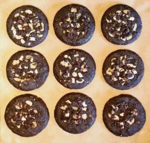 Rezept Schoko Nuss Soft Cookies lowcarb keto glutenfrei