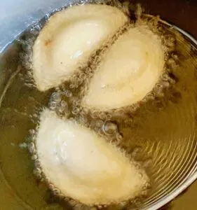 Rezept Pfifferling - Eierschwammerl Taschen lowcarb keto glutenfrei