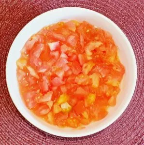 Rezept Gefüllte Backrohr Tomaten mit Tomatenjoghurt lowcarb keto glutenfrei
