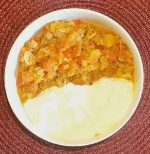 Rezept Gefüllte Backrohr Tomaten mit Tomatenjoghurt lowcarb keto glutenfrei
