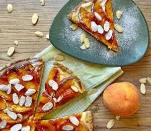 Rezept Pfirsich-Quark-Tarte lowcarb glutenfrei