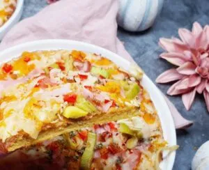 Rezept Spicy Kürbispizza lowcarb keto glutenfrei