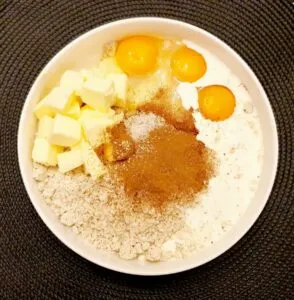 Rezept Apfelstrudelspritzgebäck lowcarb keto glutenfrei