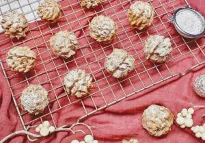 Rezept Apfelstrudelspritzgebäck lowcarb keto glutenfrei