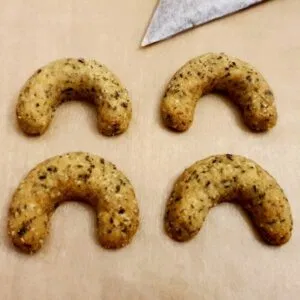 Rezept Kürbiskernkipferl lowcarb keto glutenfrei