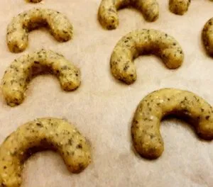 Rezept Kürbiskernkipferl lowcarb keto glutenfrei