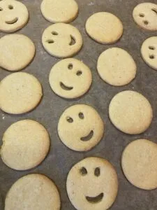 Rezept Linzer Augen - Linzer Radl lowcarb keto glutenfrei