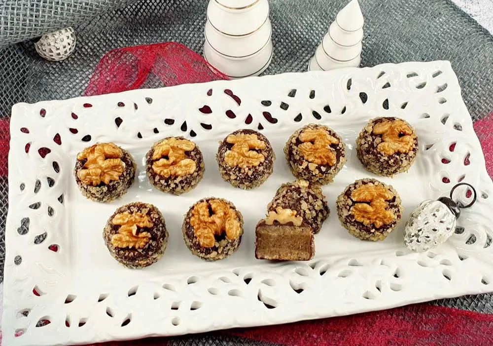 Rezept Marzipan Walnussplätzchen lowcarb keto glutenfrei