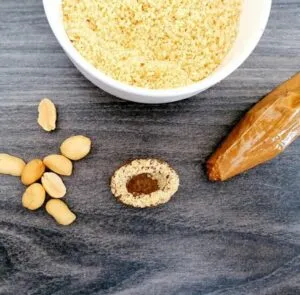 Rezept Zimt Erdnuss Busserl lowcarb keto glutenfrei