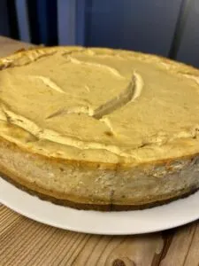Rezept Orangen Zimt Cheesecake lowcarb keto glutenfrei
